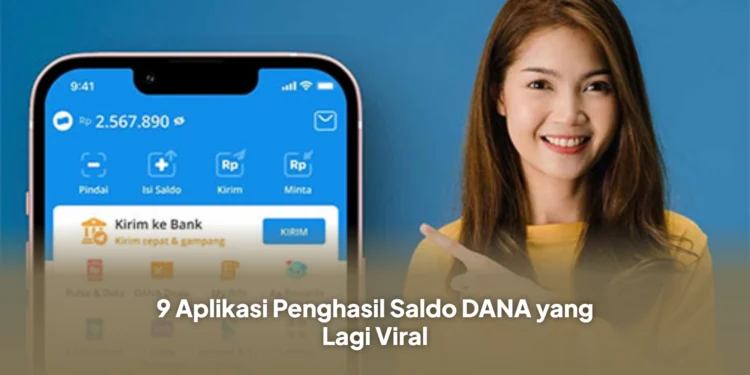 Aplikasi penghasil uang saldo dana