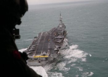 Lokasi Kapal Induk Nuklir Prancis